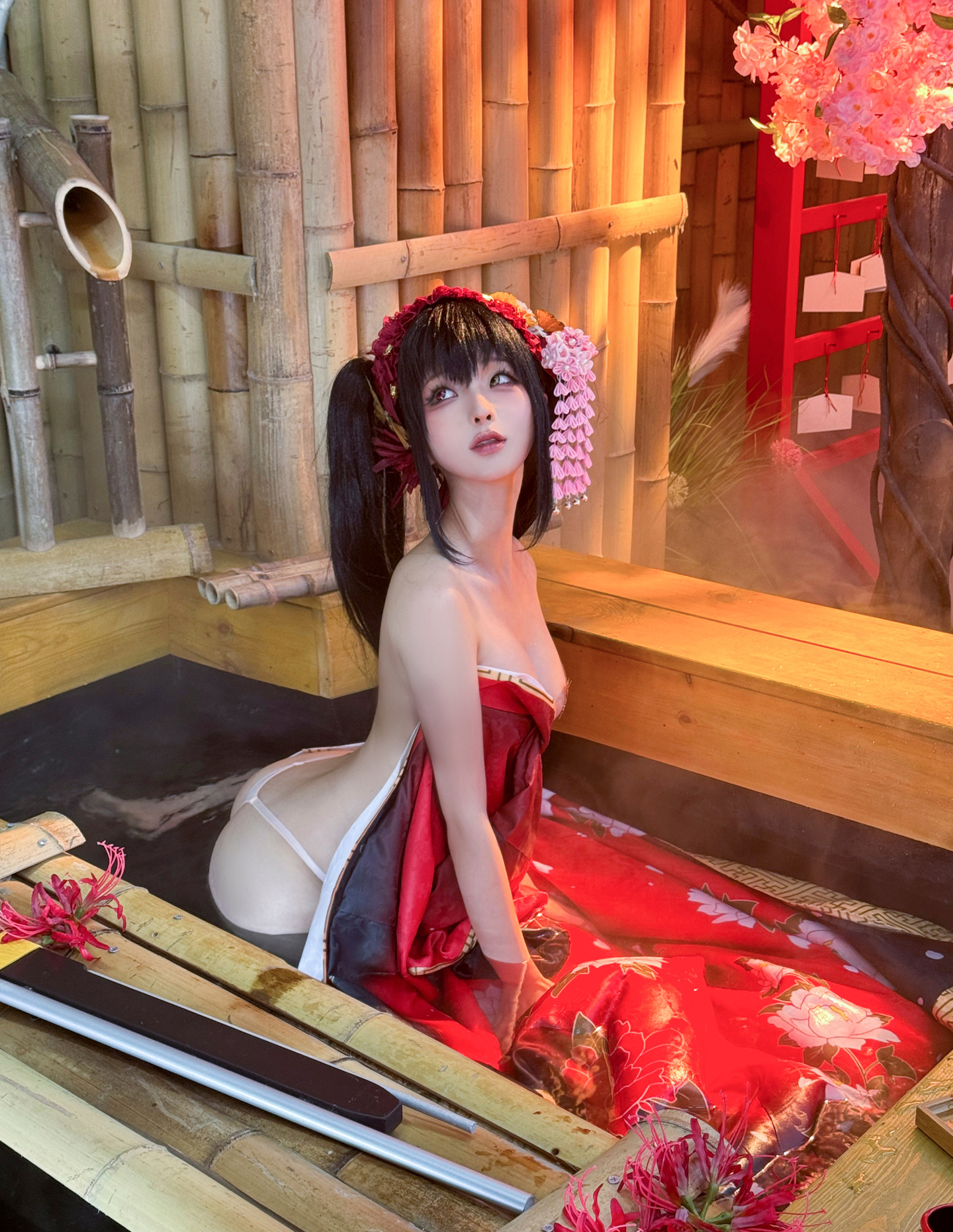 狂三和服 cos (7/8) 狂三和服 cos 第7张 - cosplay图集