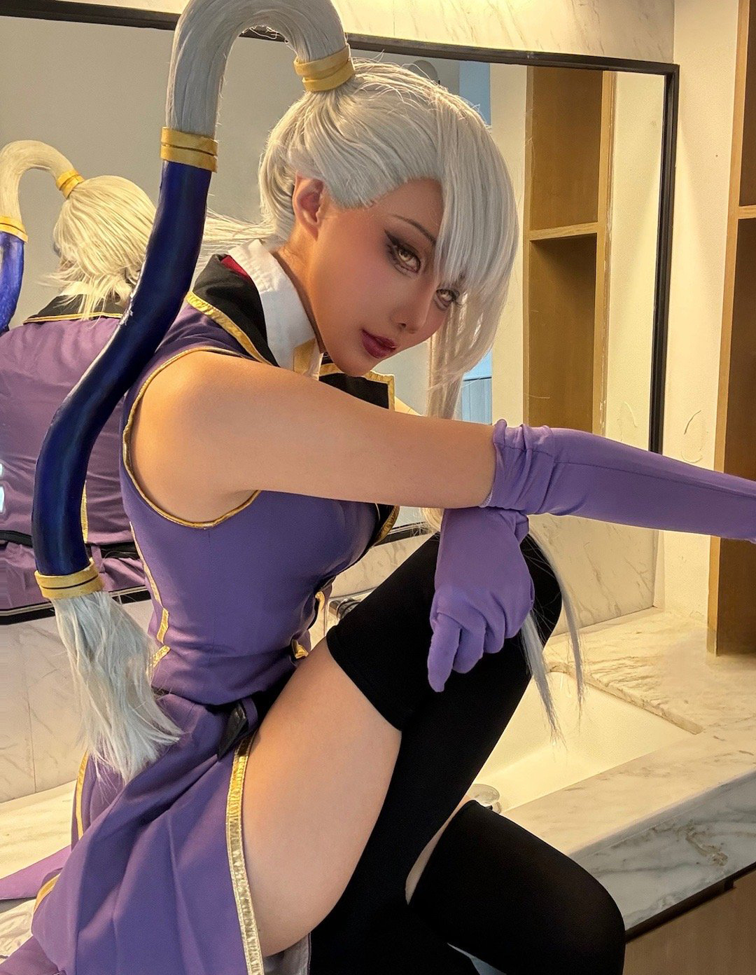 《Code Geass 反叛的鲁路修》维蕾塔·努cosplay | 如月灰cos维蕾塔·努-coser家，cosplay爱好者，二次元聚集地，动漫文化，新番资讯，ACG，Coser展示