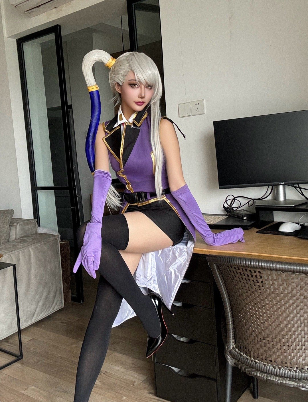 《Code Geass 反叛的鲁路修》维蕾塔·努cosplay (5/9) 《Code Geass 反叛的鲁路修》维蕾塔·努cosplay 第5张 - 维蕾塔·努图集
