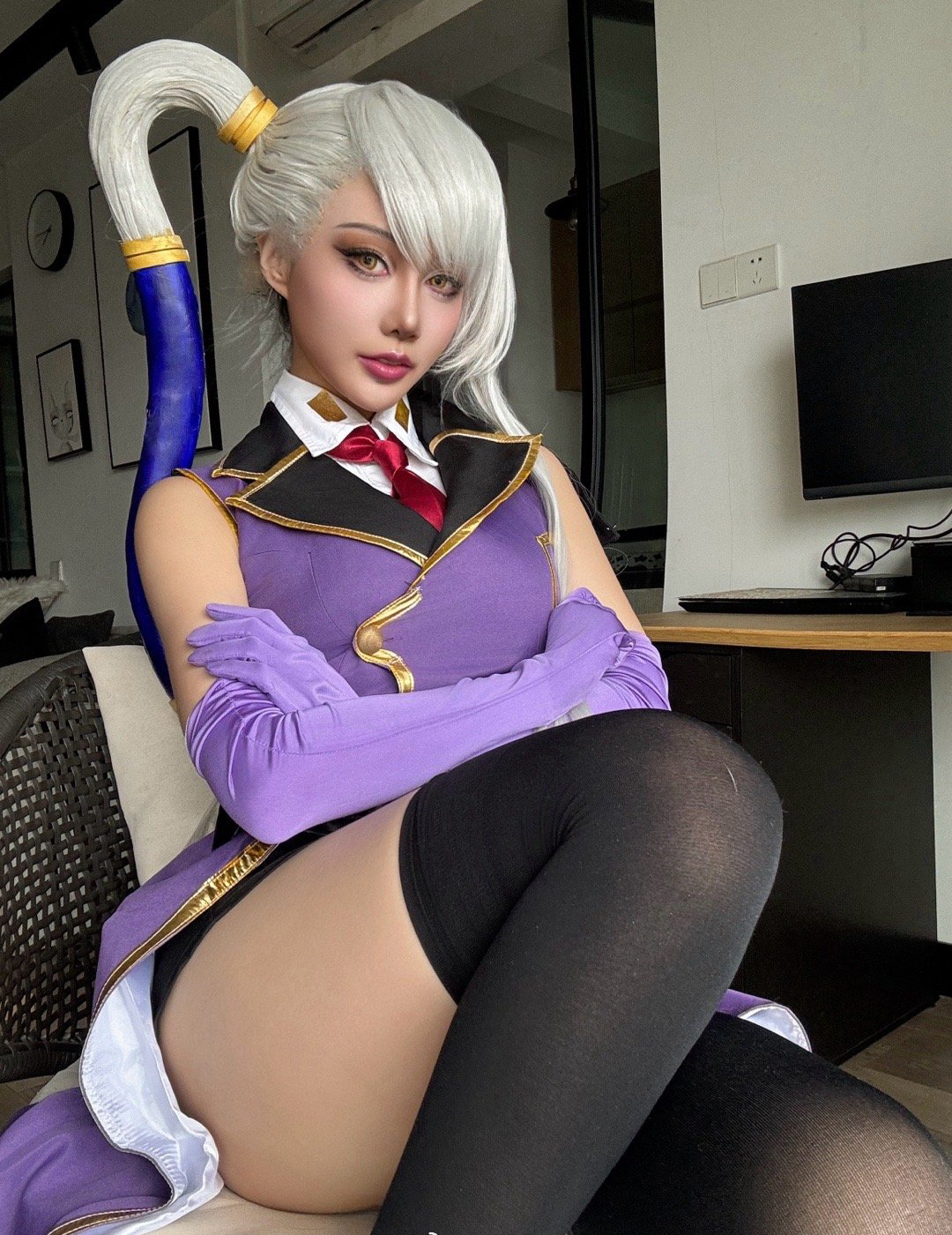 《Code Geass 反叛的鲁路修》维蕾塔·努cosplay (6/9) 《Code Geass 反叛的鲁路修》维蕾塔·努cosplay 第6张 - 维蕾塔·努图集