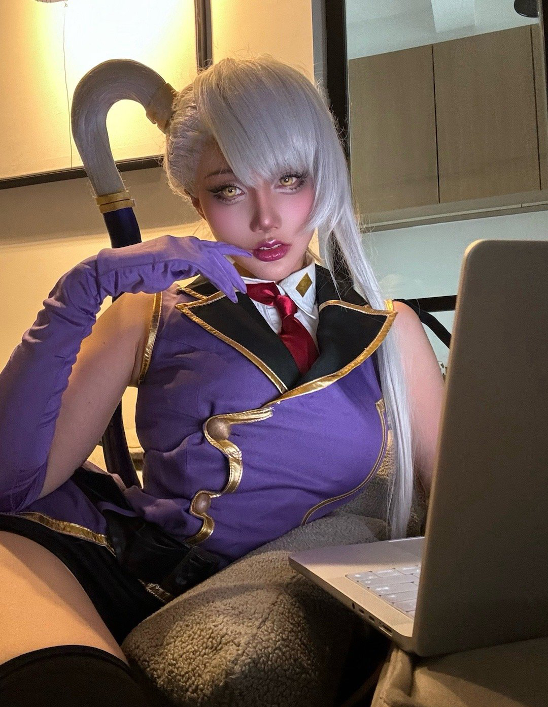 《Code Geass 反叛的鲁路修》维蕾塔·努cosplay (8/9) 《Code Geass 反叛的鲁路修》维蕾塔·努cosplay 第8张 - 维蕾塔·努图集