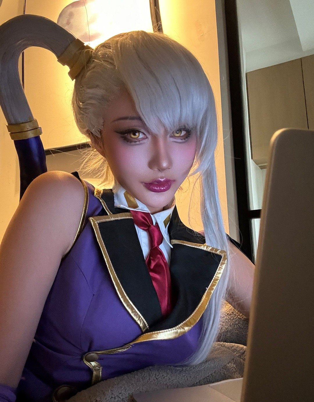 《Code Geass 反叛的鲁路修》维蕾塔·努cosplay (9/9) 《Code Geass 反叛的鲁路修》维蕾塔·努cosplay 第9张 - 维蕾塔·努图集