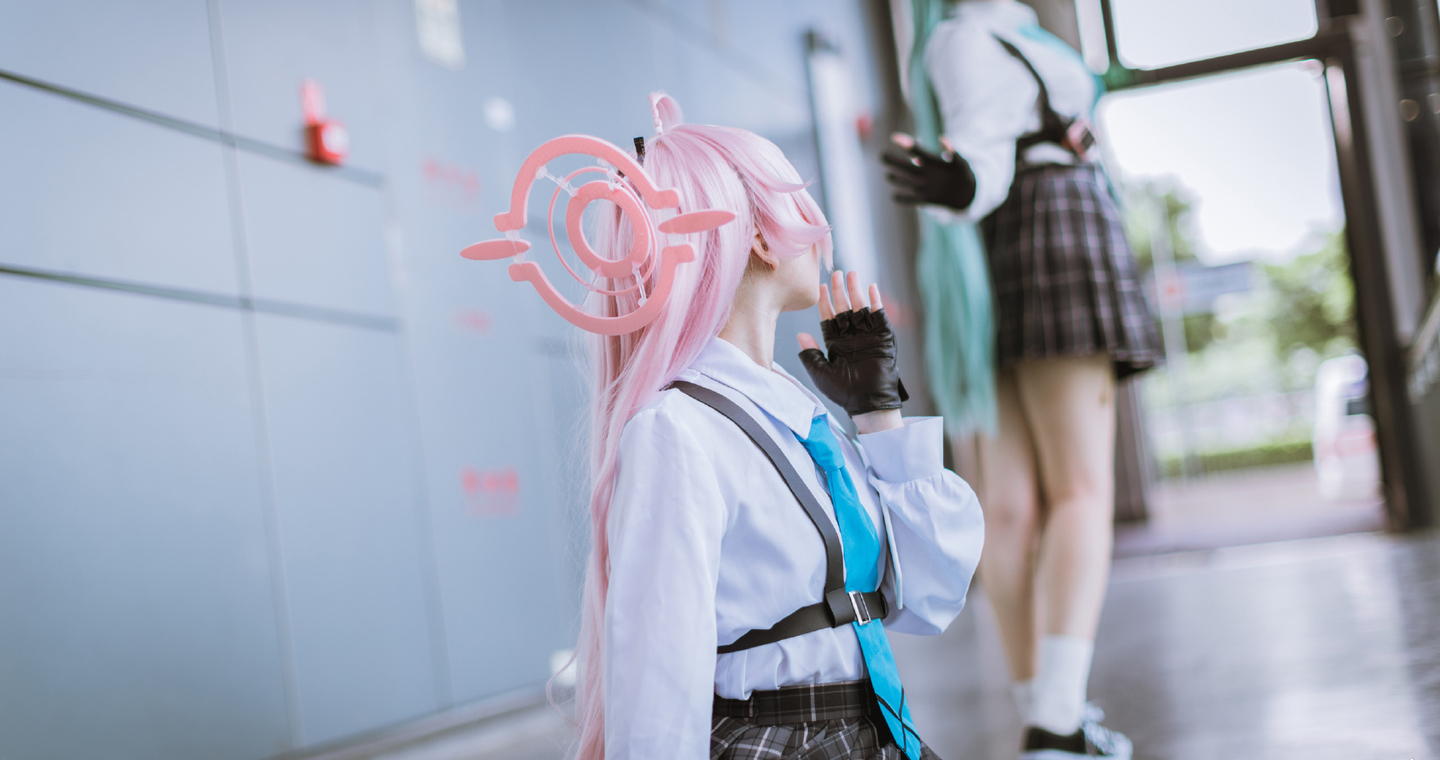 《蔚蓝档案》星野cosplay (2/9) 《蔚蓝档案》星野cosplay 第2张 - 星野图集