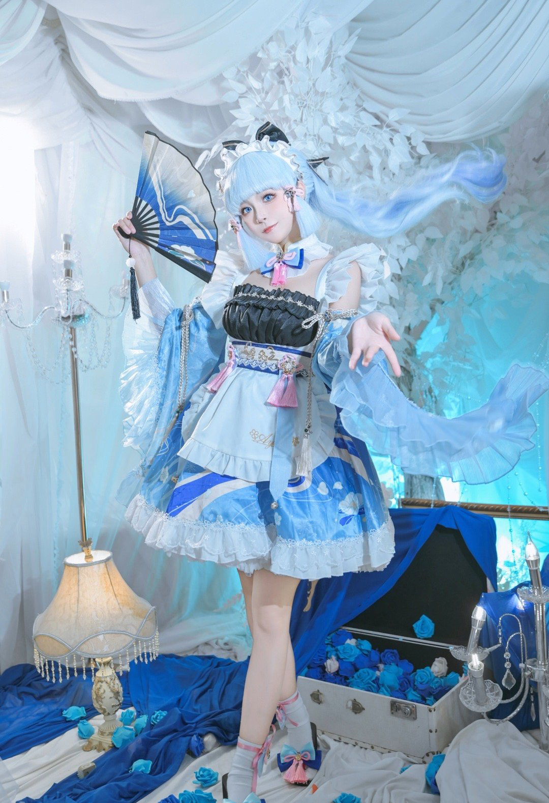 《原神》神里绫华女仆cosplay (9/9) 《原神》神里绫华女仆cosplay 第9张 - 神里绫华图集