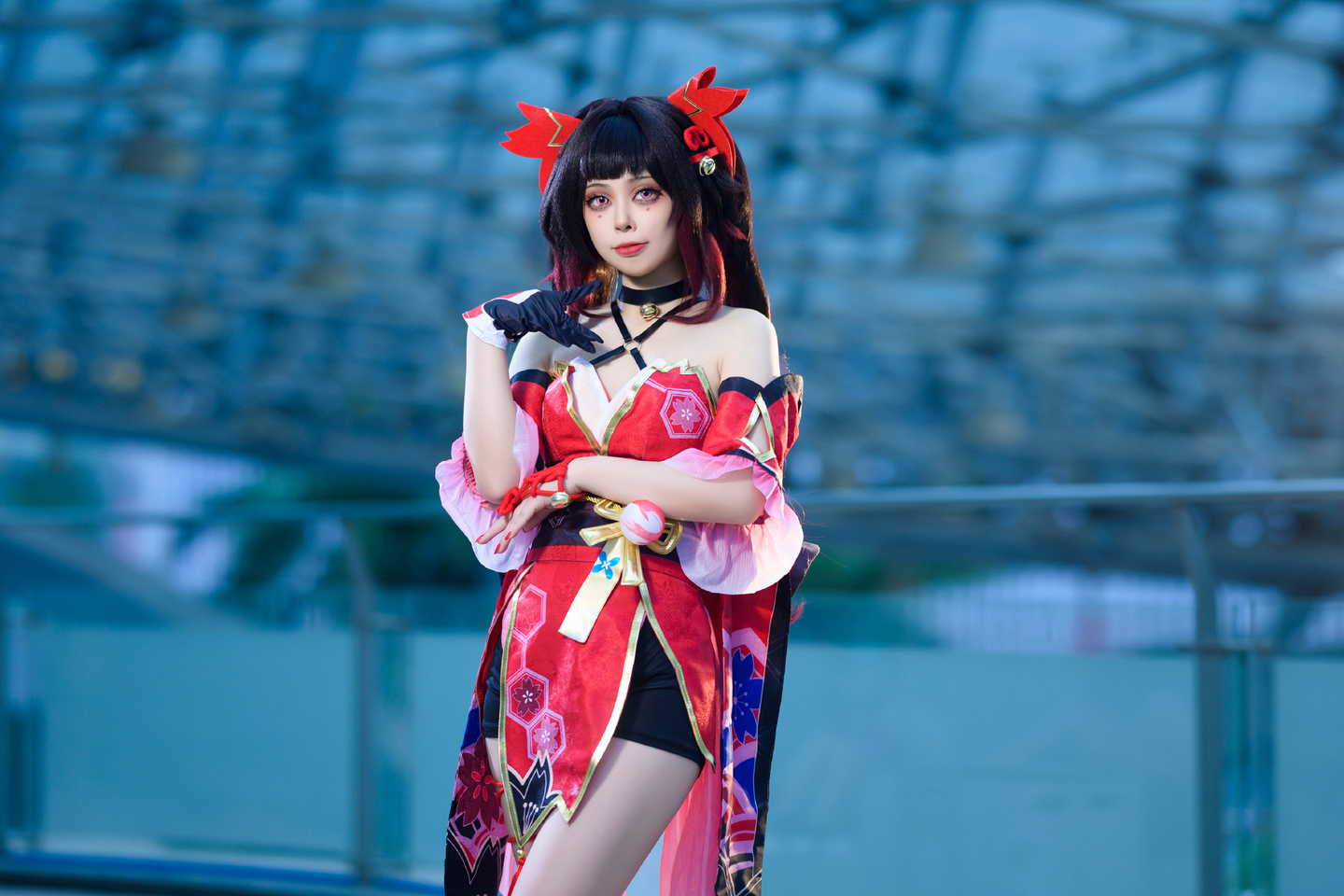 《崩坏星穹铁道》花火cosplay (8/9) 《崩坏星穹铁道》花火cosplay 第8张 - 花火图集