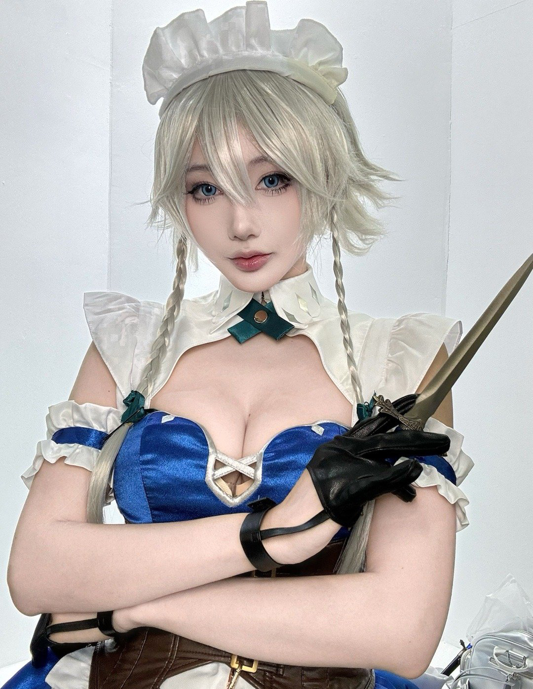 《东方Project》十六夜咲夜 潇洒的女仆长cosplay | 如月灰cos十六夜咲夜-coser家，cosplay爱好者，二次元聚集地，动漫文化，新番资讯，ACG，Coser展示