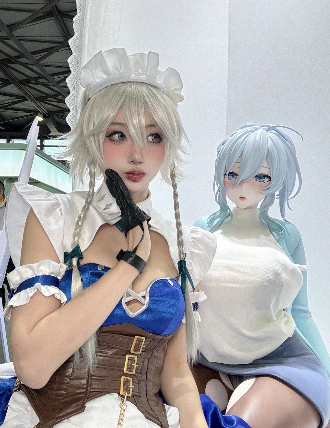 《东方Project》十六夜咲夜 潇洒的女仆长cosplay (2/7) 《东方Project》十六夜咲夜 潇洒的女仆长cosplay 第2张 - 十六夜咲夜图集