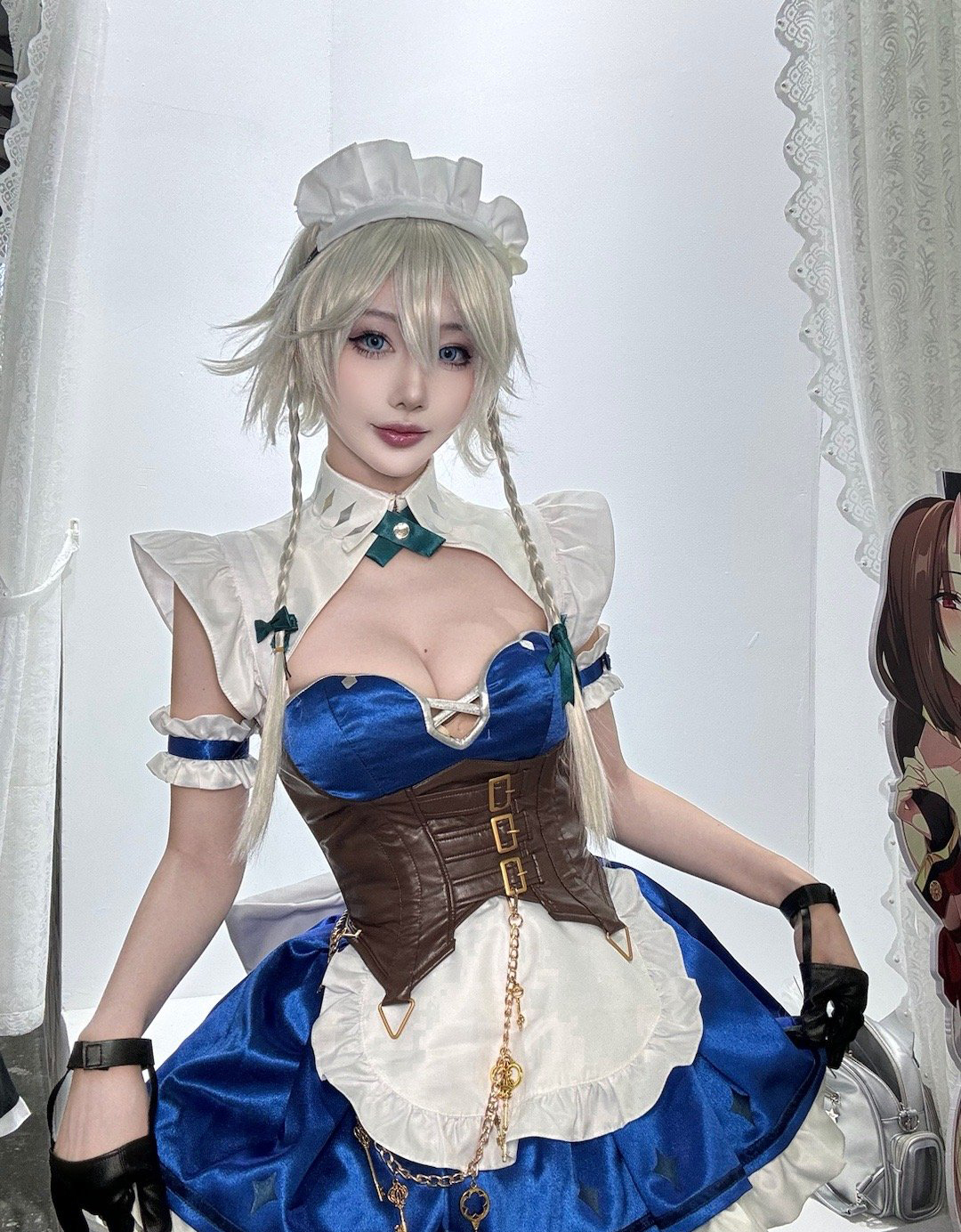 《东方Project》十六夜咲夜 潇洒的女仆长cosplay (3/7) 《东方Project》十六夜咲夜 潇洒的女仆长cosplay 第3张 - 十六夜咲夜图集