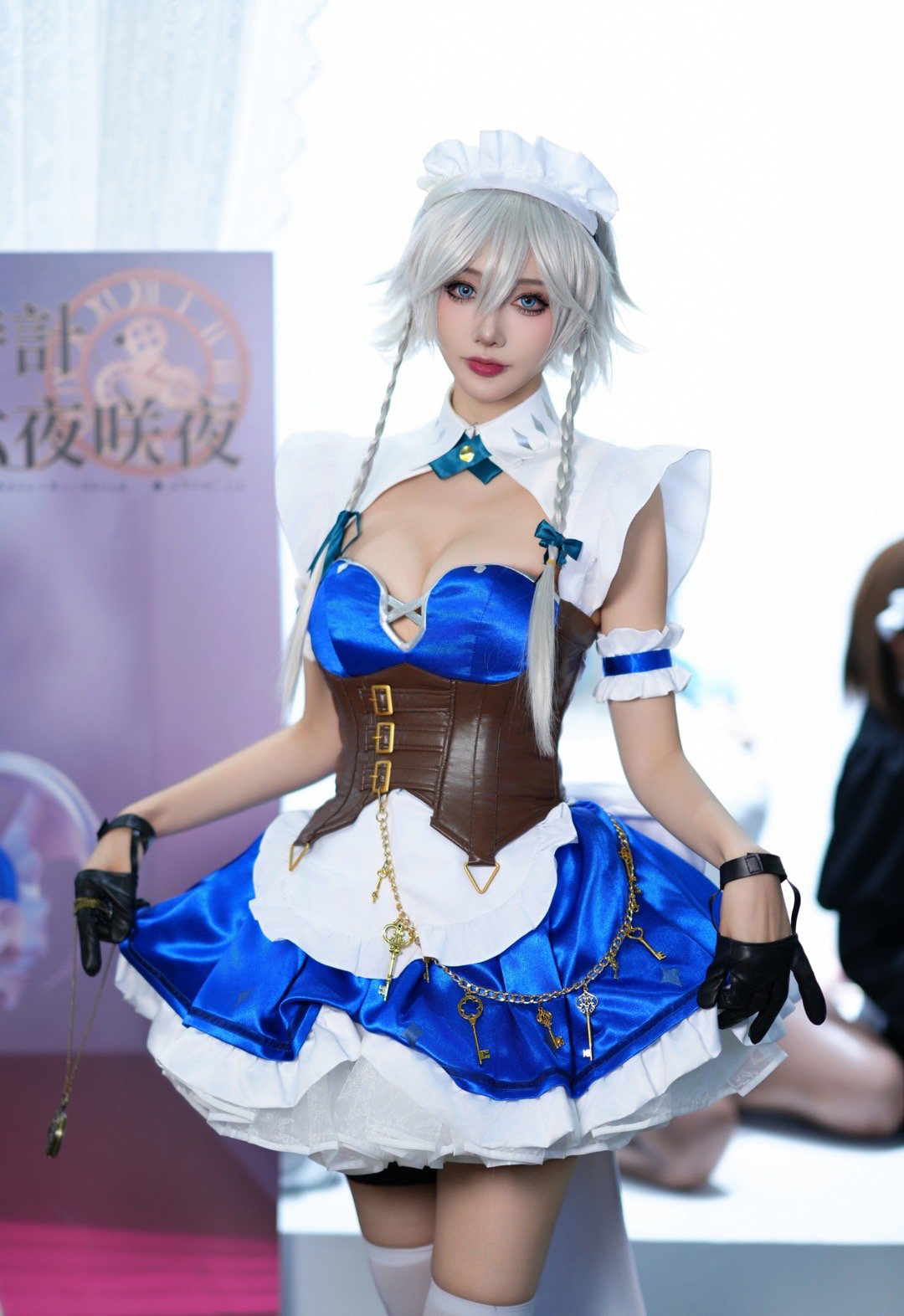 《东方Project》十六夜咲夜 潇洒的女仆长cosplay (7/7) 《东方Project》十六夜咲夜 潇洒的女仆长cosplay 第7张 - 十六夜咲夜图集