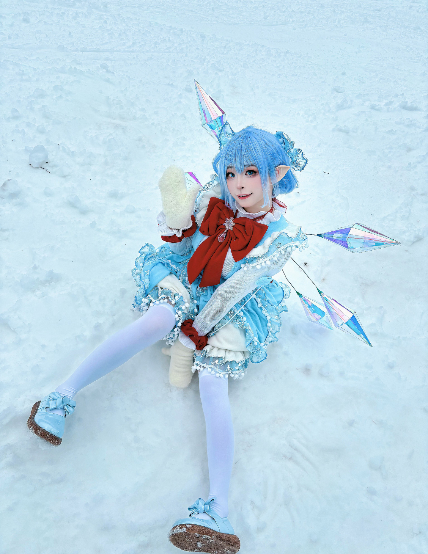 《东方project》琪露诺cosplay | 冉冉不甜vcos琪露诺-coser家，cosplay爱好者，二次元聚集地，动漫文化，新番资讯，ACG，Coser展示