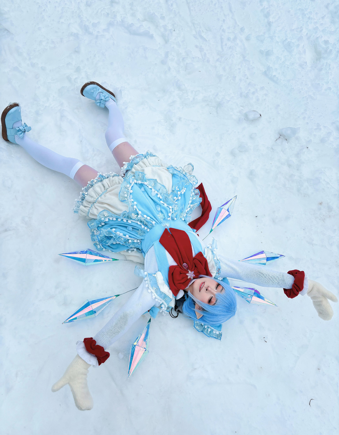 《东方project》琪露诺cosplay (3/9) 《东方project》琪露诺cosplay 第3张 - 琪露诺图集