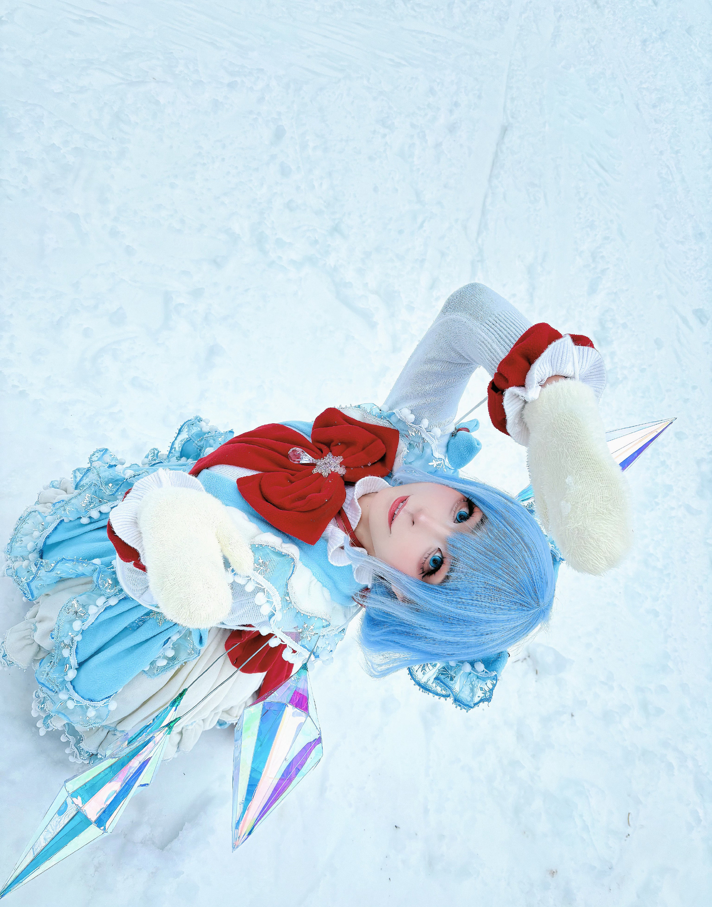 《东方project》琪露诺cosplay (5/9) 《东方project》琪露诺cosplay 第5张 - 琪露诺图集