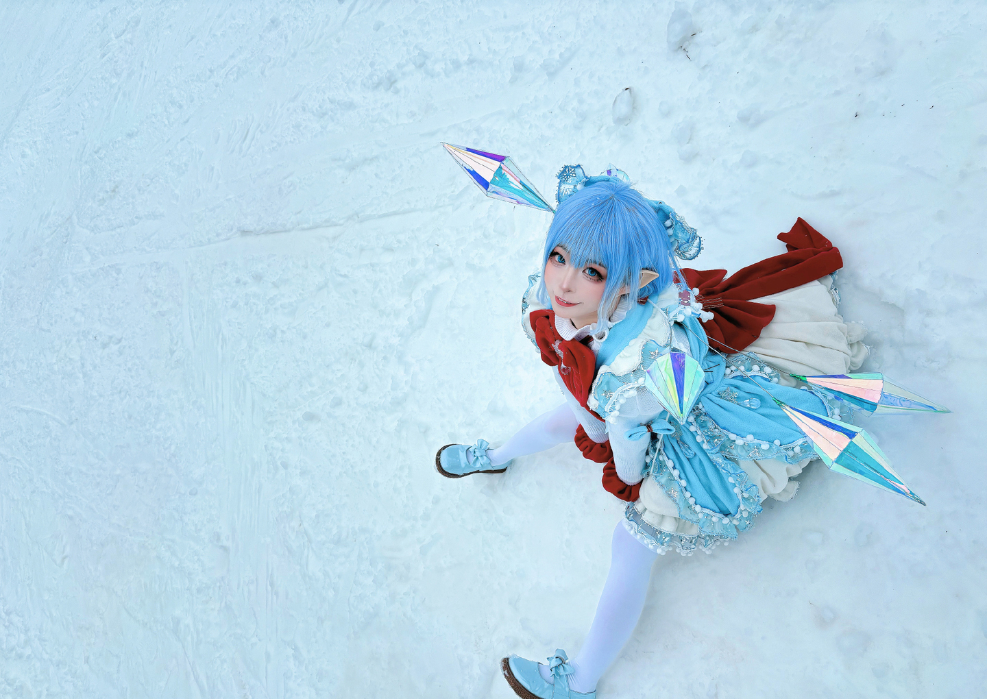 《东方project》琪露诺cosplay (7/9) 《东方project》琪露诺cosplay 第7张 - 琪露诺图集