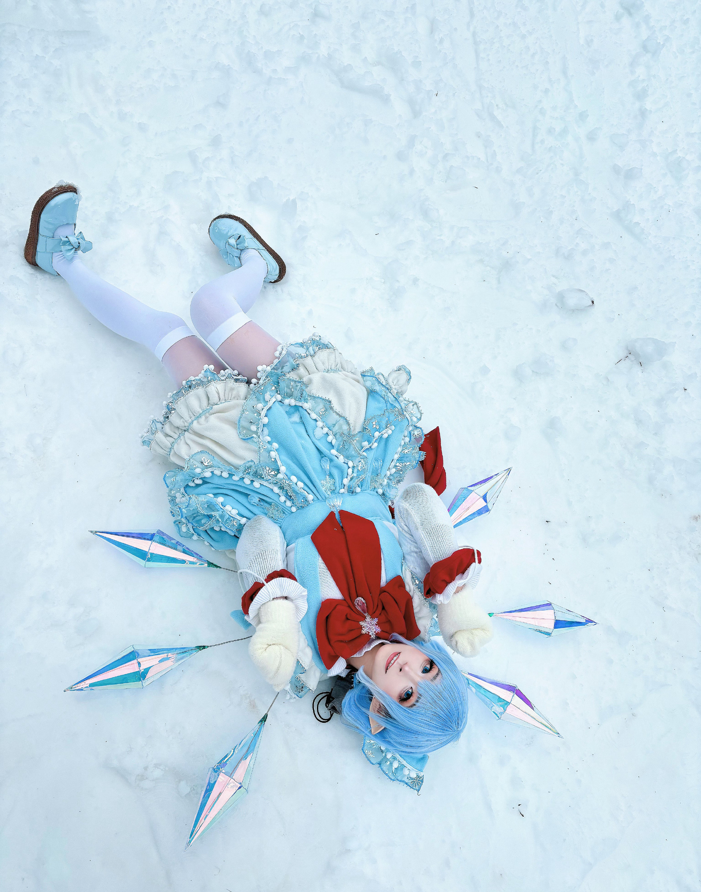 《东方project》琪露诺cosplay (8/9) 《东方project》琪露诺cosplay 第8张 - 琪露诺图集