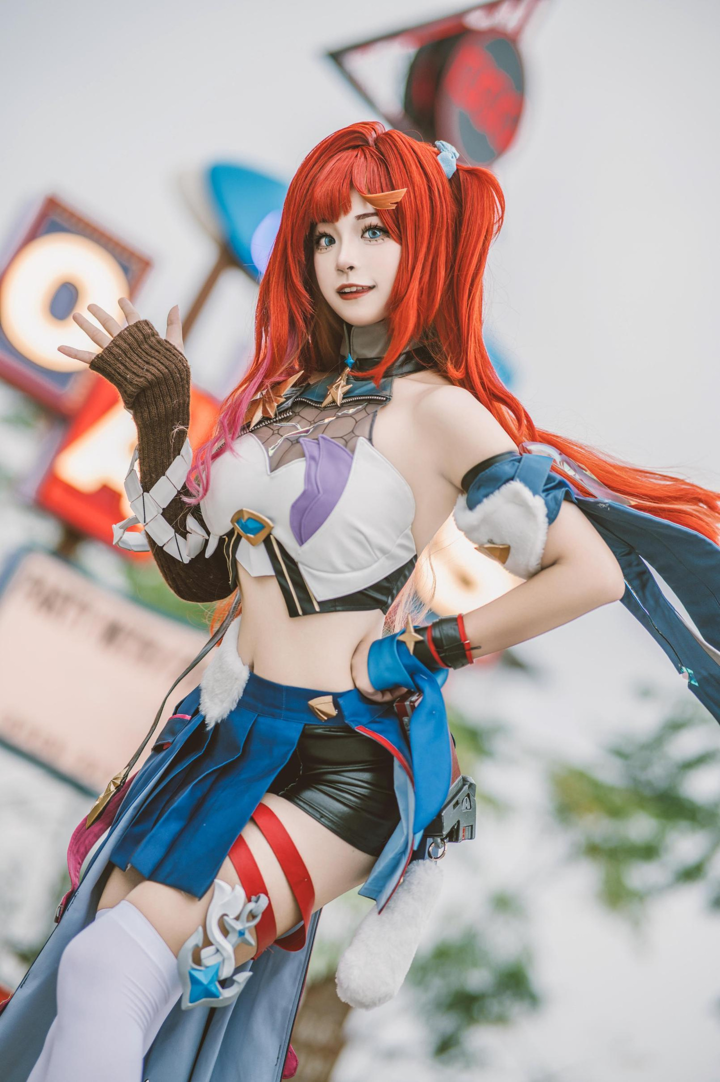 《崩坏3》希娜狄雅cosplay (3/10) 《崩坏3》希娜狄雅cosplay 第3张 - 希娜狄雅图集