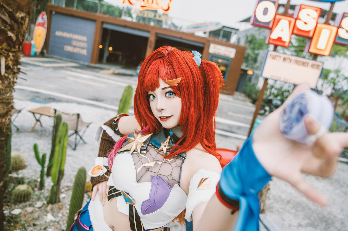 《崩坏3》希娜狄雅cosplay (6/10) 《崩坏3》希娜狄雅cosplay 第6张 - 希娜狄雅图集