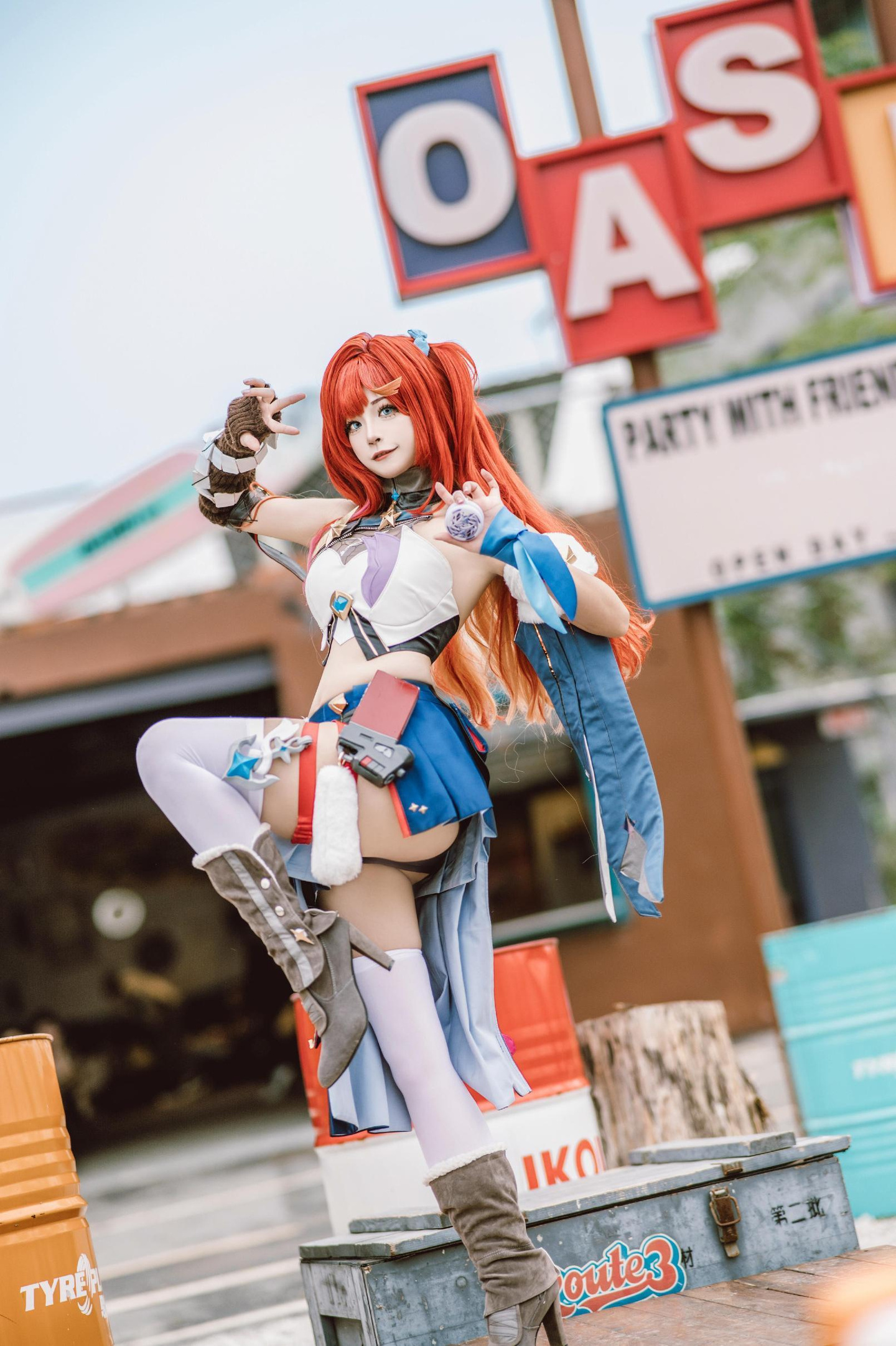 《崩坏3》希娜狄雅cosplay (9/10) 《崩坏3》希娜狄雅cosplay 第9张 - 希娜狄雅图集
