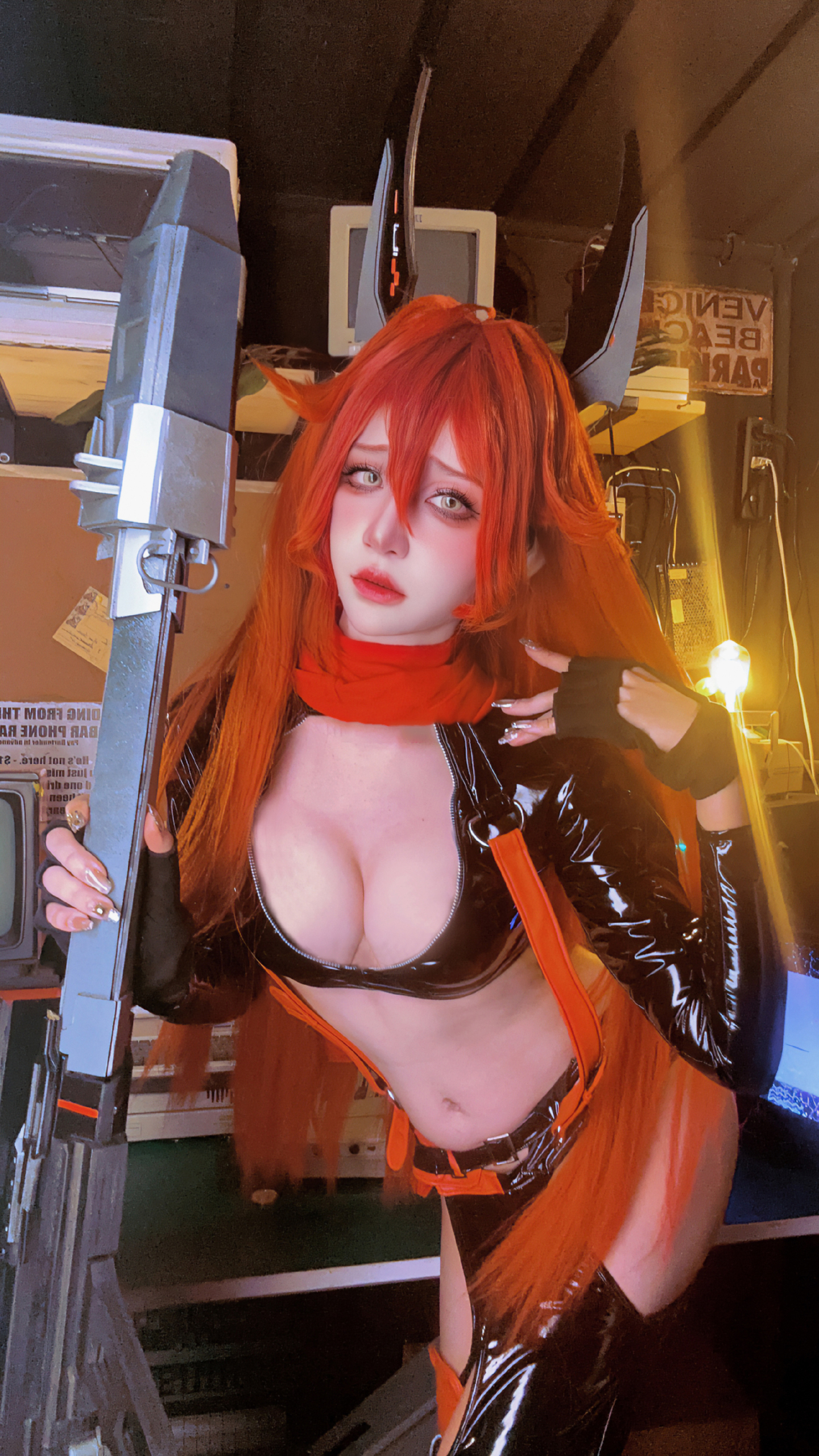《nikke》小红帽cosplay (4/9) 《nikke》小红帽cosplay 第4张 - 小红帽图集