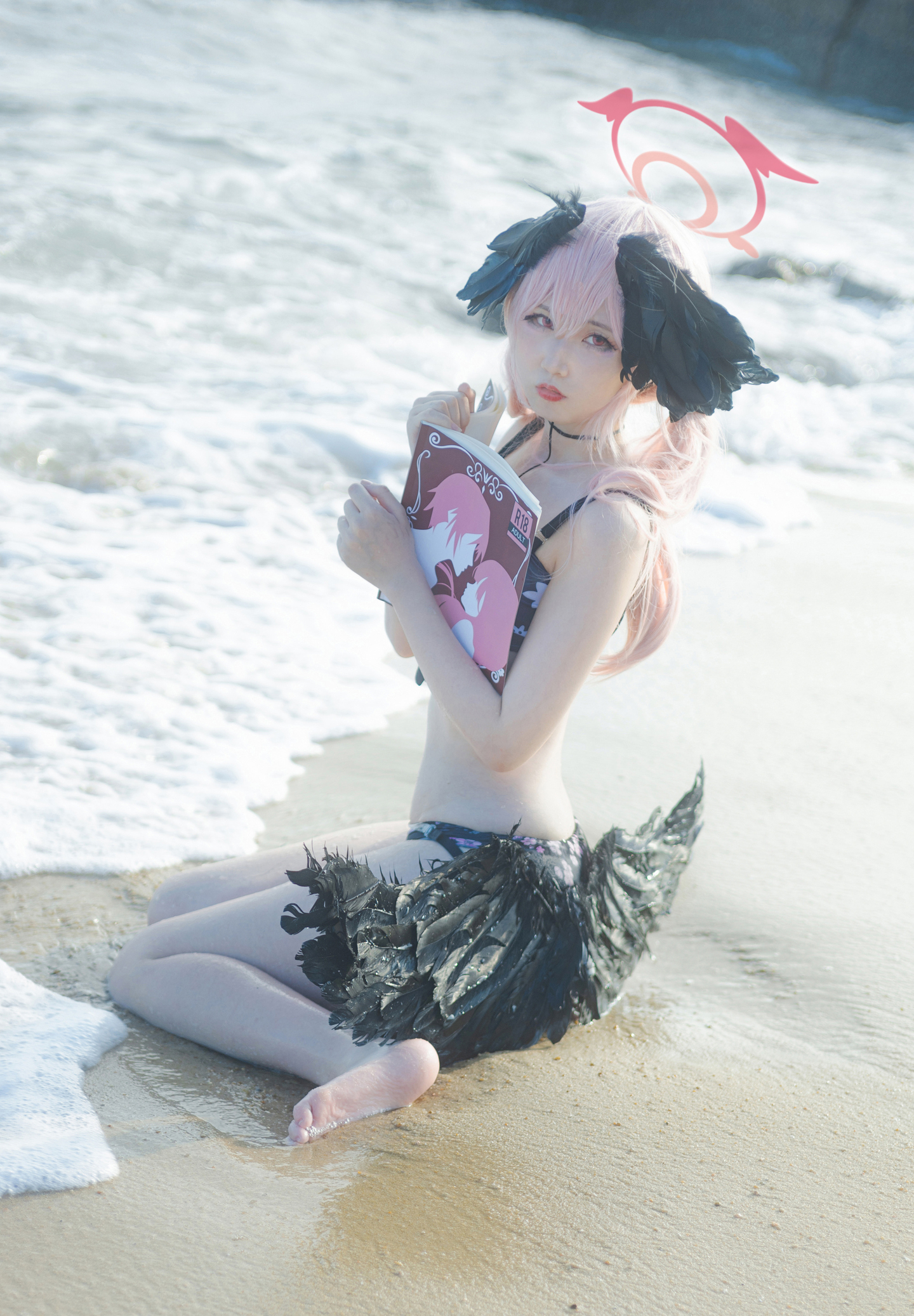 《蔚蓝档案》下江小春(泳装)cosplay (10/11) 《蔚蓝档案》下江小春(泳装)cosplay 第10张 - 下江小春图集