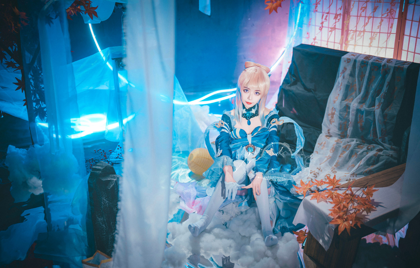 《原神》珊瑚宫心海cosplay (5/8) 《原神》珊瑚宫心海cosplay 第5张 - 珊瑚宫心海#图集