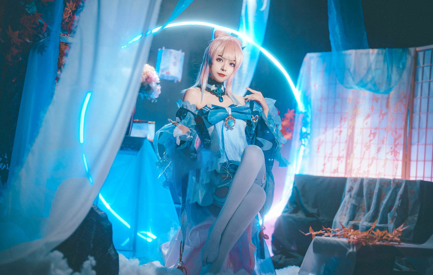 《原神》珊瑚宫心海cosplay (8/8) 《原神》珊瑚宫心海cosplay 第8张 - 珊瑚宫心海#图集