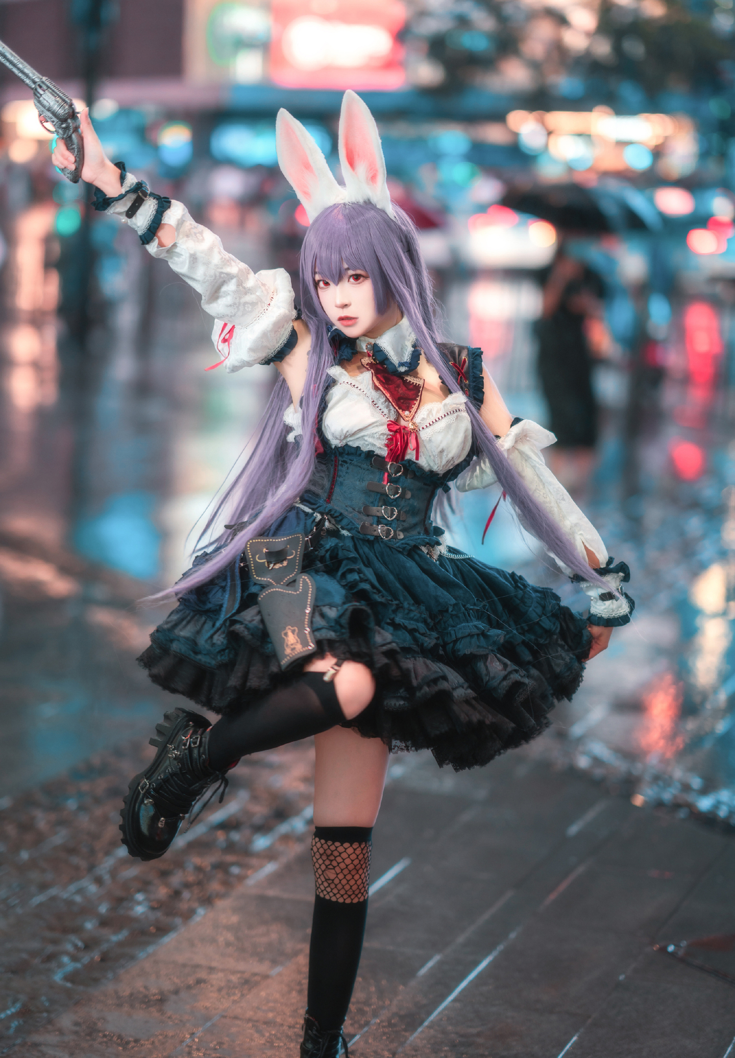 《东方project超话》铃仙·优昙华院·因幡cosplay (7/9) 《东方project超话》铃仙·优昙华院·因幡cosplay 第7张 - 铃仙·优昙华院·因幡图集