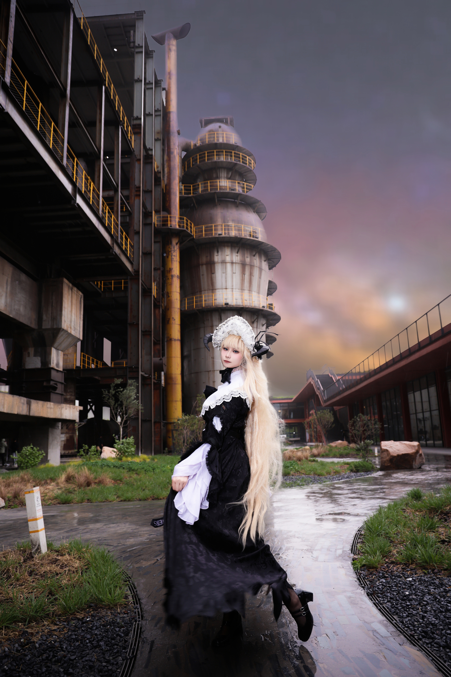《明日方舟》夜莺cos (11/11) 《明日方舟》夜莺cos 第11张 - 夜莺图集