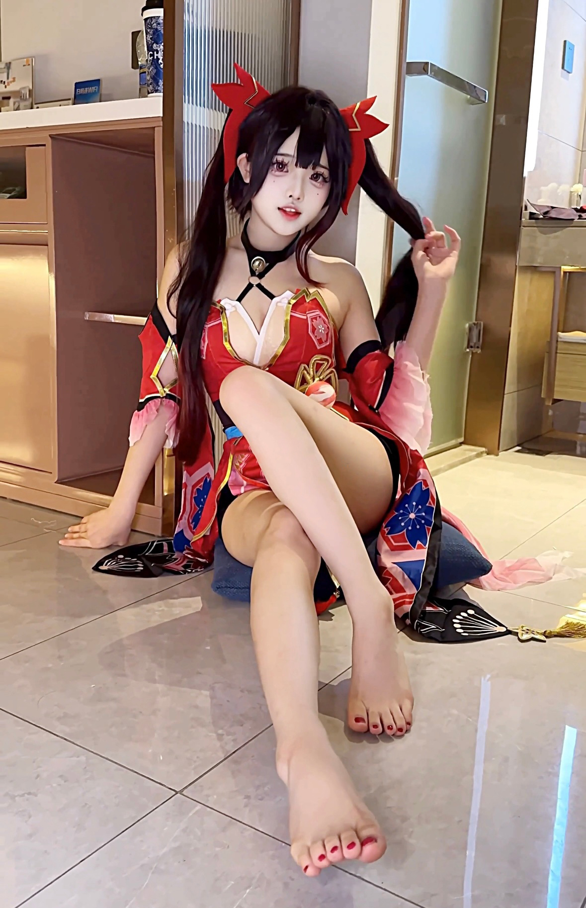 《崩坏:星穹铁道》花火cosplay (4/4) 《崩坏:星穹铁道》花火cosplay 第4张 - 花火图集
