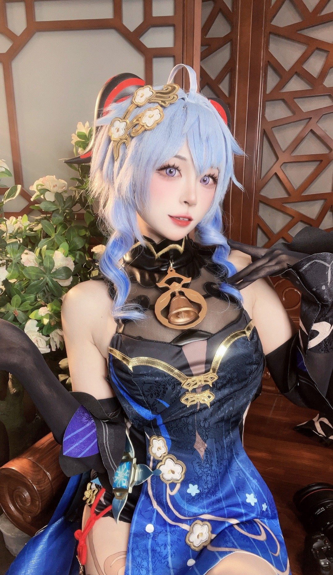 《原神》甘雨cosplay (4/9) 《原神》甘雨cosplay 第4张 - 甘雨图集