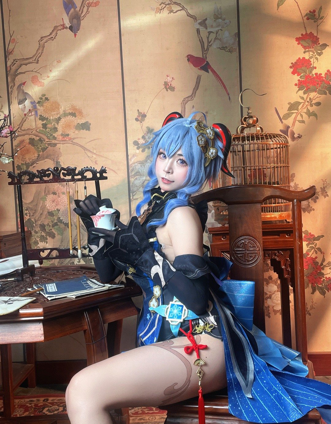 《原神》甘雨cosplay (6/9) 《原神》甘雨cosplay 第6张 - 甘雨图集