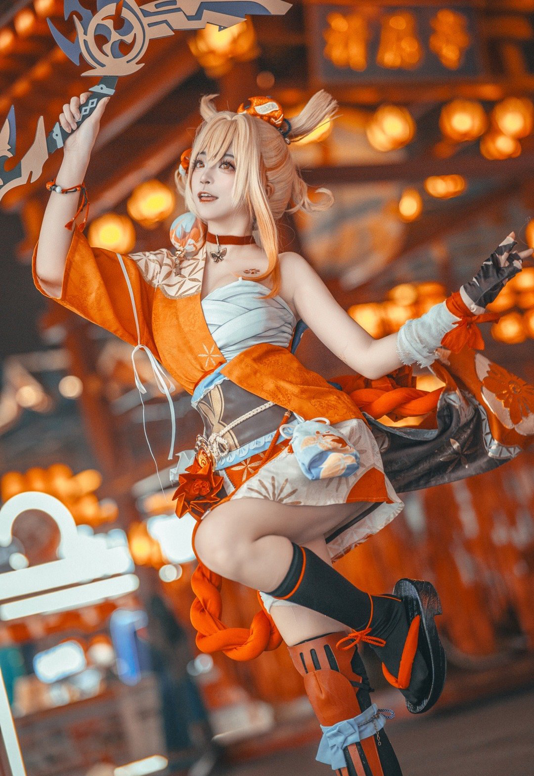 《原神》宵宫cosplay | 冉冉不甜vcos宵宫-coser家,cosplay爱好者,二次元聚集地,动漫文化,新番资讯,ACG,Coser展示