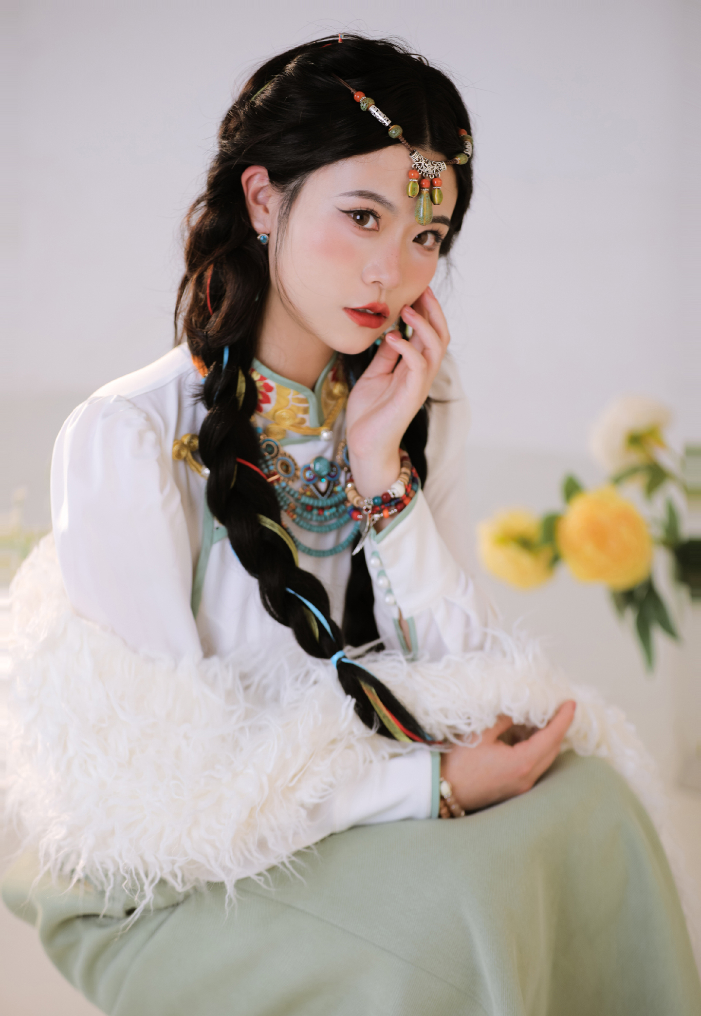 藏服写真 (1/9) 藏服写真 第1张 - cosplay图集