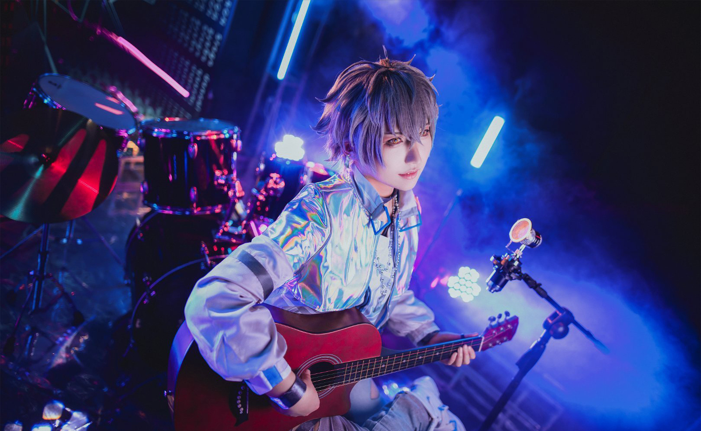 《偶像梦幻祭》大神晃牙cosplay (6/8) 《偶像梦幻祭》大神晃牙cosplay 第6张 - 晃牙图集