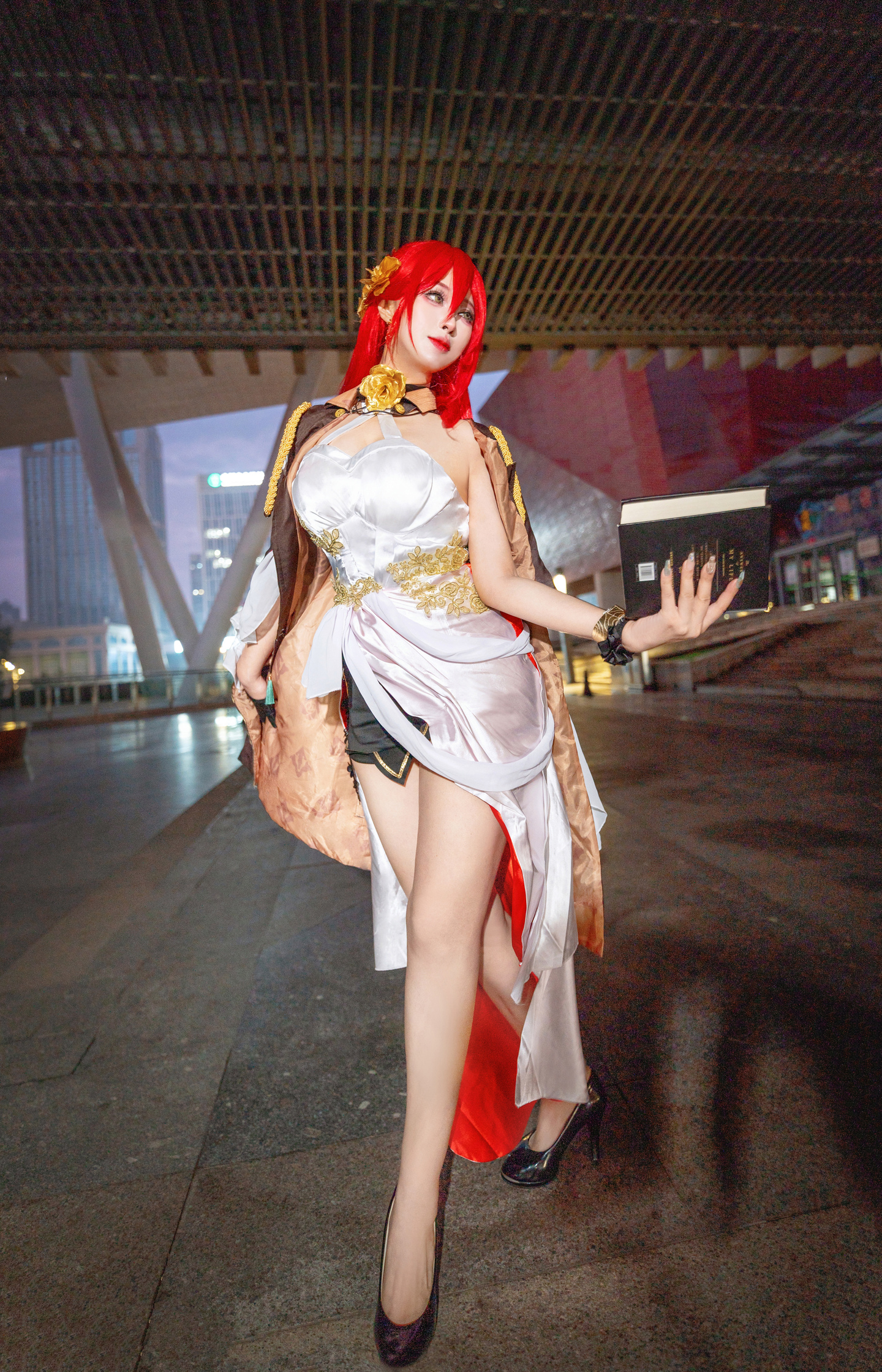 那个红发女人 崩坏星穹铁道 姬子 cos (4/15) 那个红发女人 崩坏星穹铁道 姬子 cos 第4张 - 姬子图集