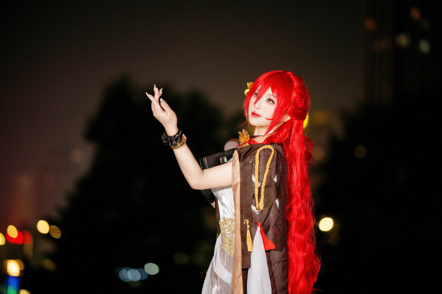 那个红发女人 崩坏星穹铁道 姬子 cos (5/15) 那个红发女人 崩坏星穹铁道 姬子 cos 第5张 - 姬子图集