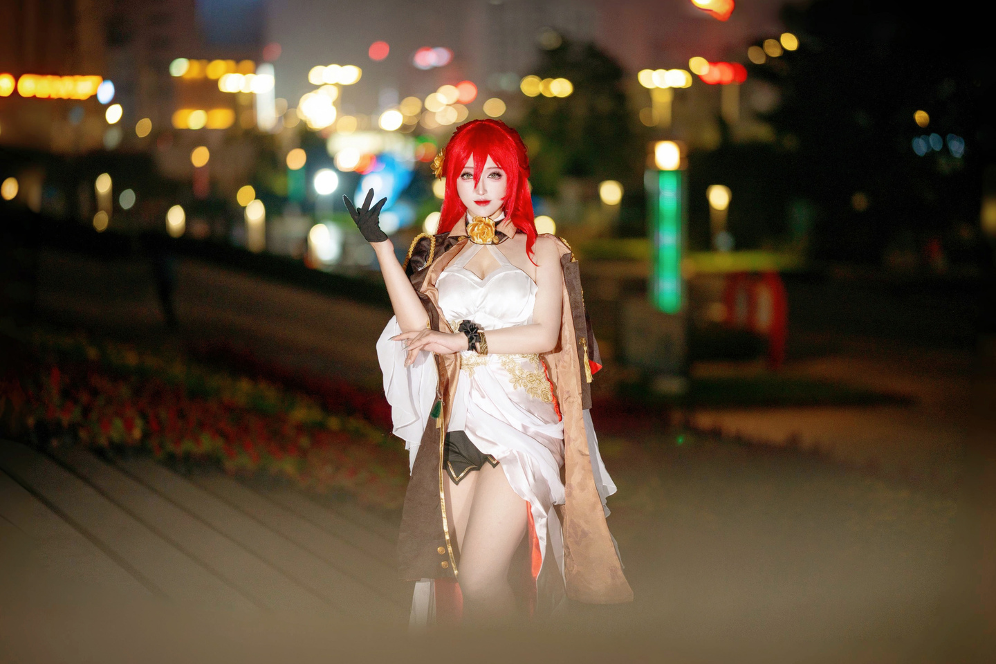 那个红发女人 崩坏星穹铁道 姬子 cos (12/15) 那个红发女人 崩坏星穹铁道 姬子 cos 第12张 - 姬子图集