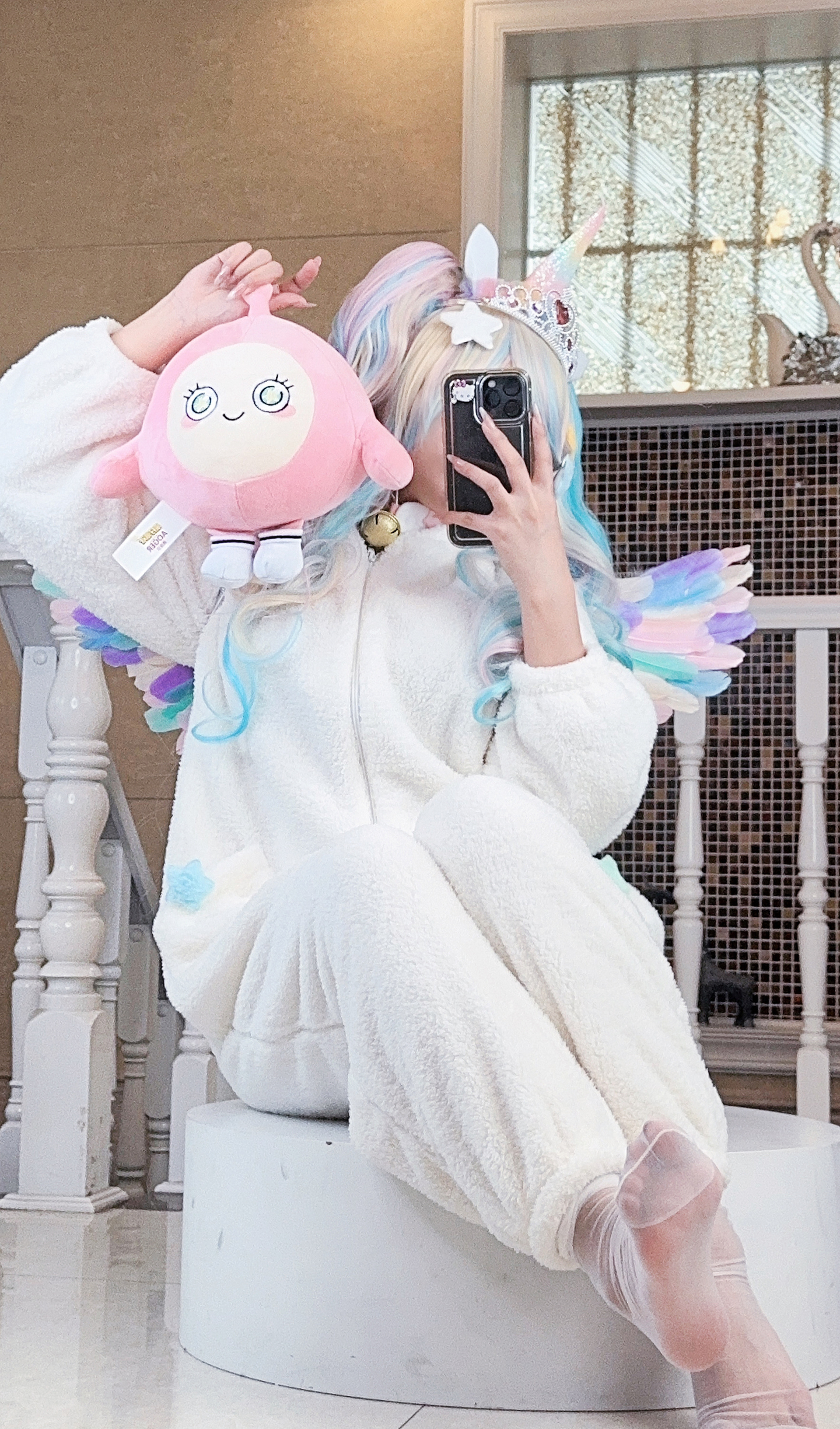 《蛋仔派对》独角兽·芬妮亚cosplay (3/9) 《蛋仔派对》独角兽·芬妮亚cosplay 第3张 - 芬妮亚图集