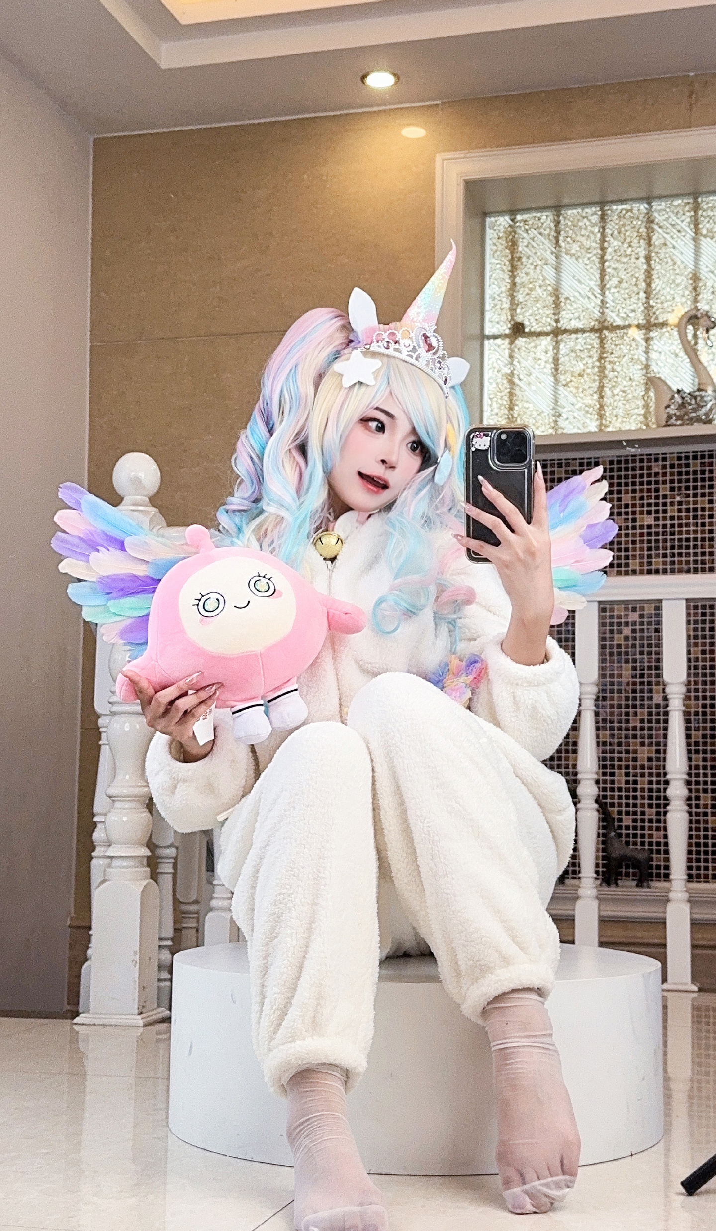 《蛋仔派对》独角兽·芬妮亚cosplay (4/9) 《蛋仔派对》独角兽·芬妮亚cosplay 第4张 - 芬妮亚图集