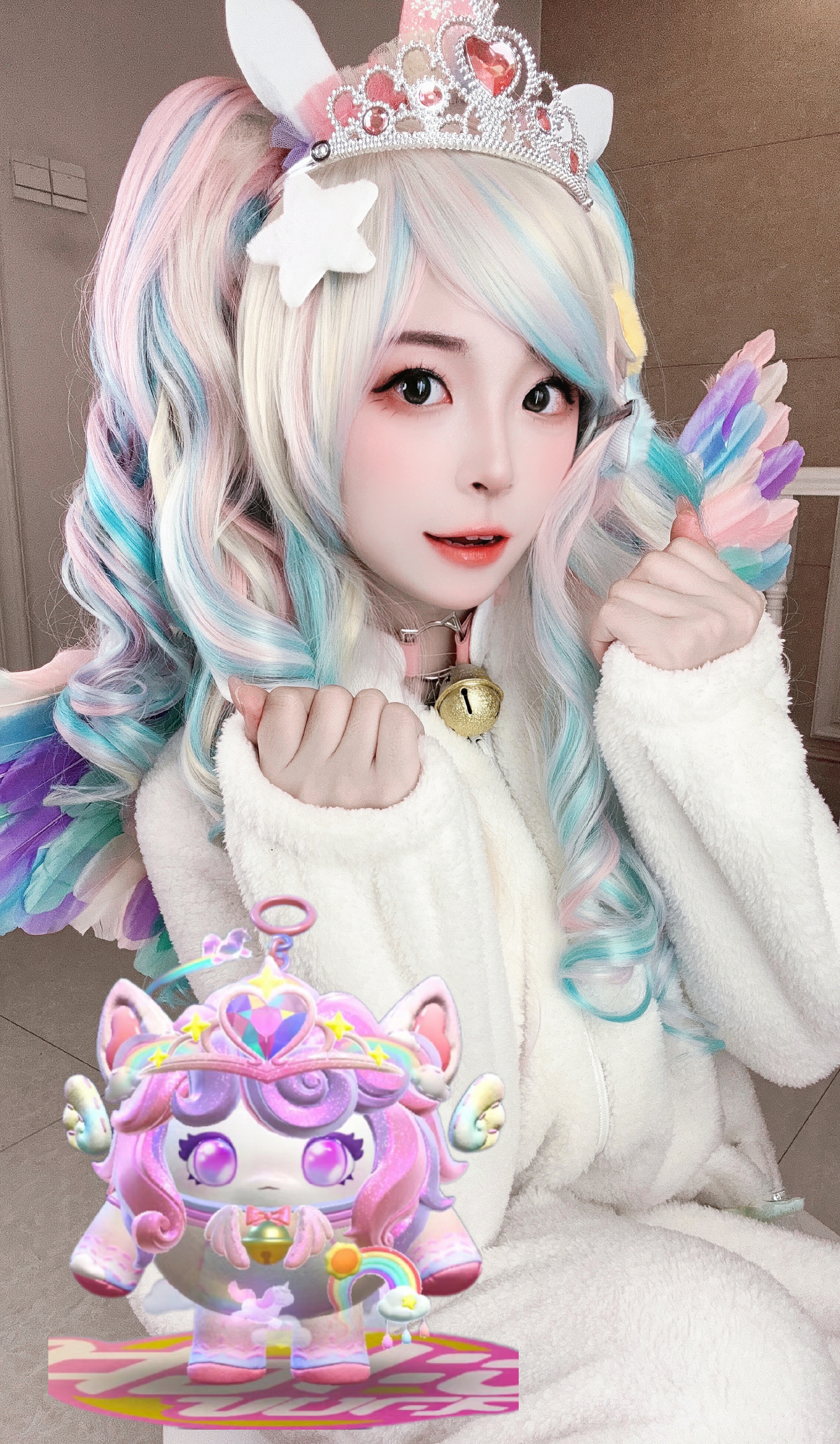 《蛋仔派对》独角兽·芬妮亚cosplay (8/9) 《蛋仔派对》独角兽·芬妮亚cosplay 第8张 - 芬妮亚图集