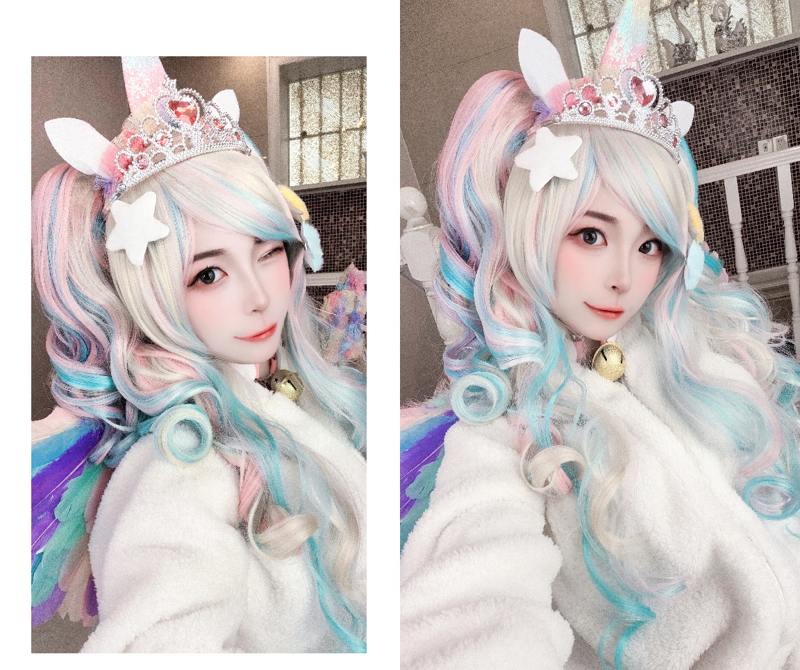 《蛋仔派对》独角兽·芬妮亚cosplay (9/9) 《蛋仔派对》独角兽·芬妮亚cosplay 第9张 - 芬妮亚图集