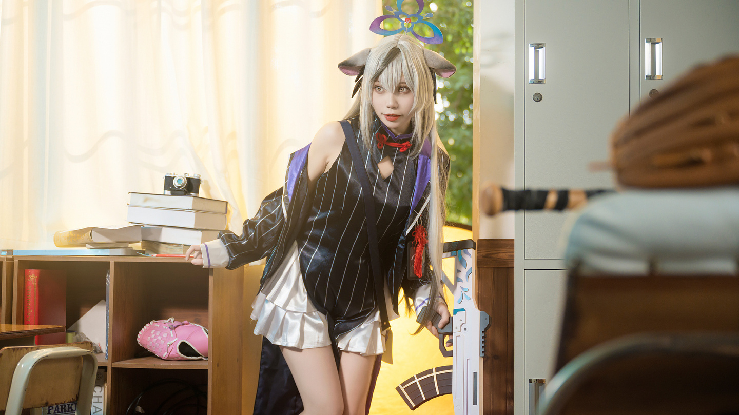 《蔚蓝档案》春原心奈cosplay (11/11) 《蔚蓝档案》春原心奈cosplay 第11张 - 春原心奈图集