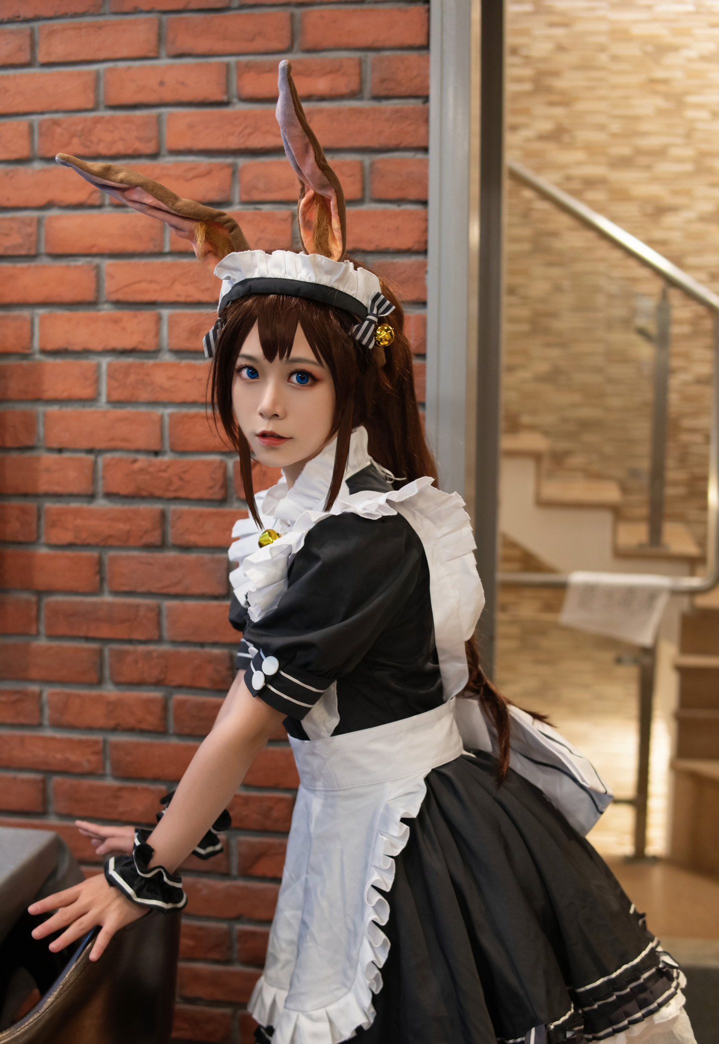 《明日方舟》 阿米娅 女仆cosplay (4/8) 《明日方舟》 阿米娅 女仆cosplay 第4张 - 阿米娅图集