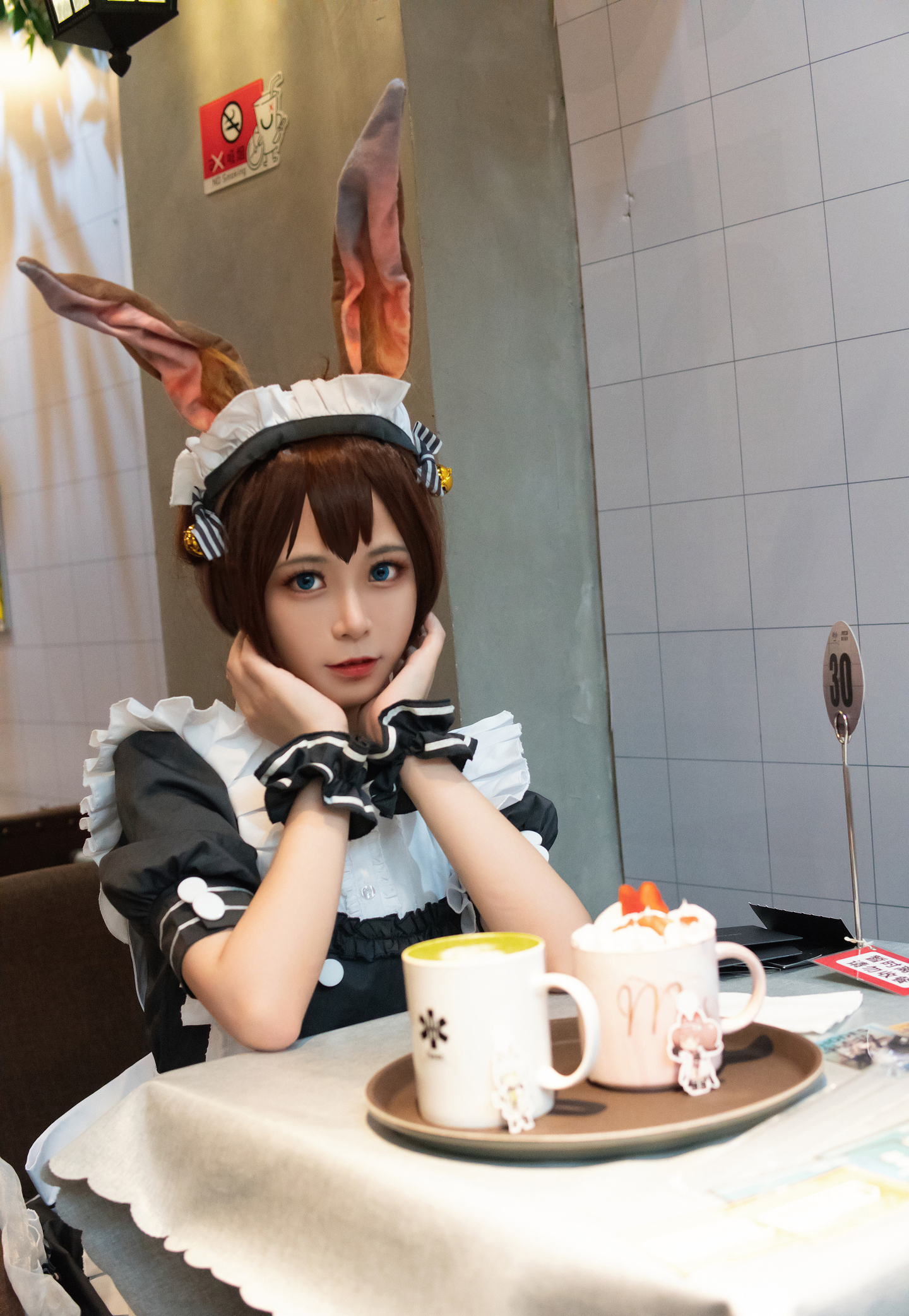 《明日方舟》 阿米娅 女仆cosplay (8/8) 《明日方舟》 阿米娅 女仆cosplay 第8张 - 阿米娅图集