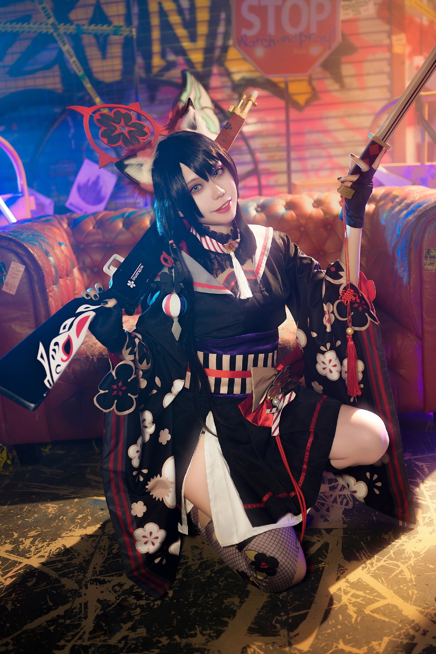 《蔚蓝档案》狐坂若藻cosplay | 鸭梨_ARIAcos狐坂若藻-coser家，cosplay爱好者，二次元聚集地，动漫文化，新番资讯，ACG，Coser展示