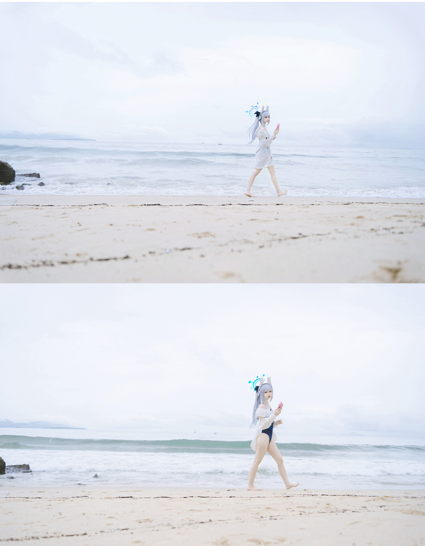 《蔚蓝档案》月雪宫子 泳装cosplay (9/11) 《蔚蓝档案》月雪宫子 泳装cosplay 第9张 - 月雪宫子图集