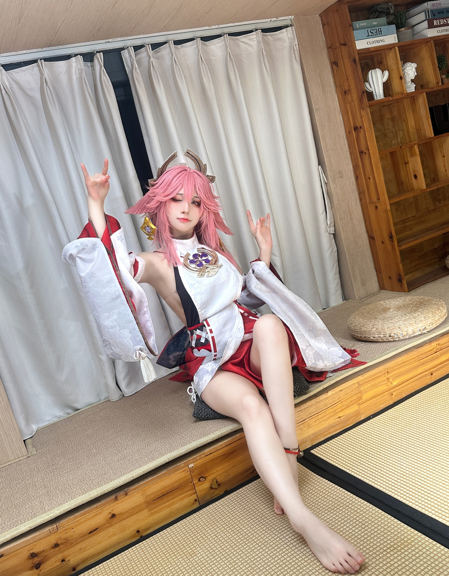 《原神》八重神子cosplay (1/6) 《原神》八重神子cosplay 第1张 - 八重神子图集