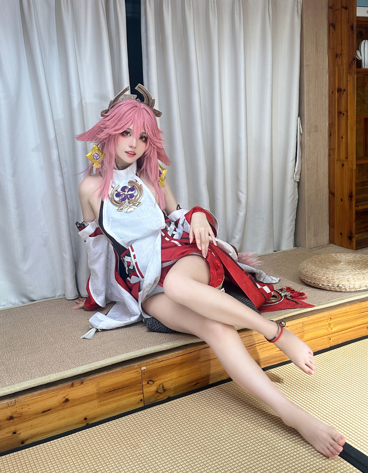 《原神》八重神子cosplay (4/6) 《原神》八重神子cosplay 第4张 - 八重神子图集