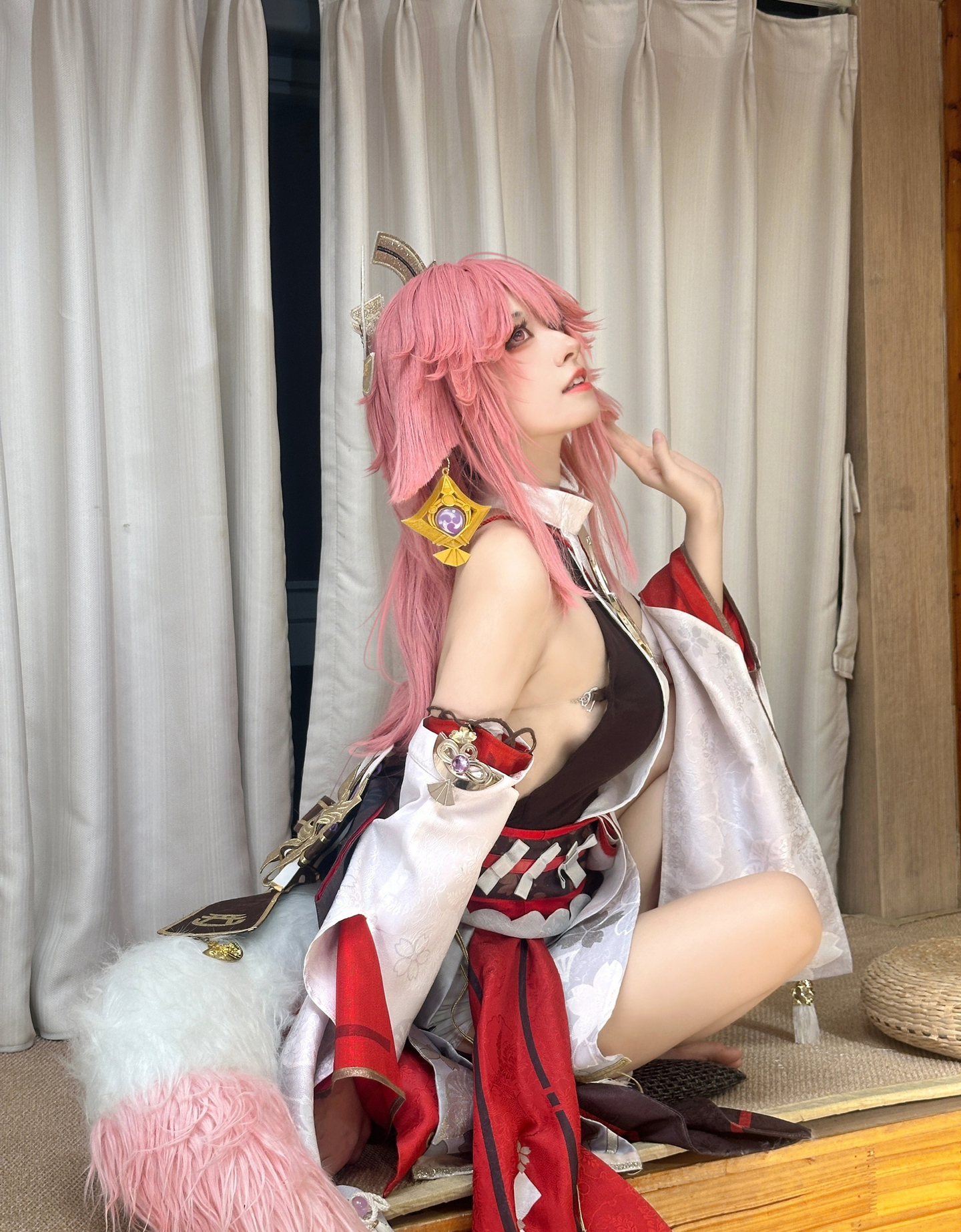 《原神》八重神子cosplay (5/6) 《原神》八重神子cosplay 第5张 - 八重神子图集