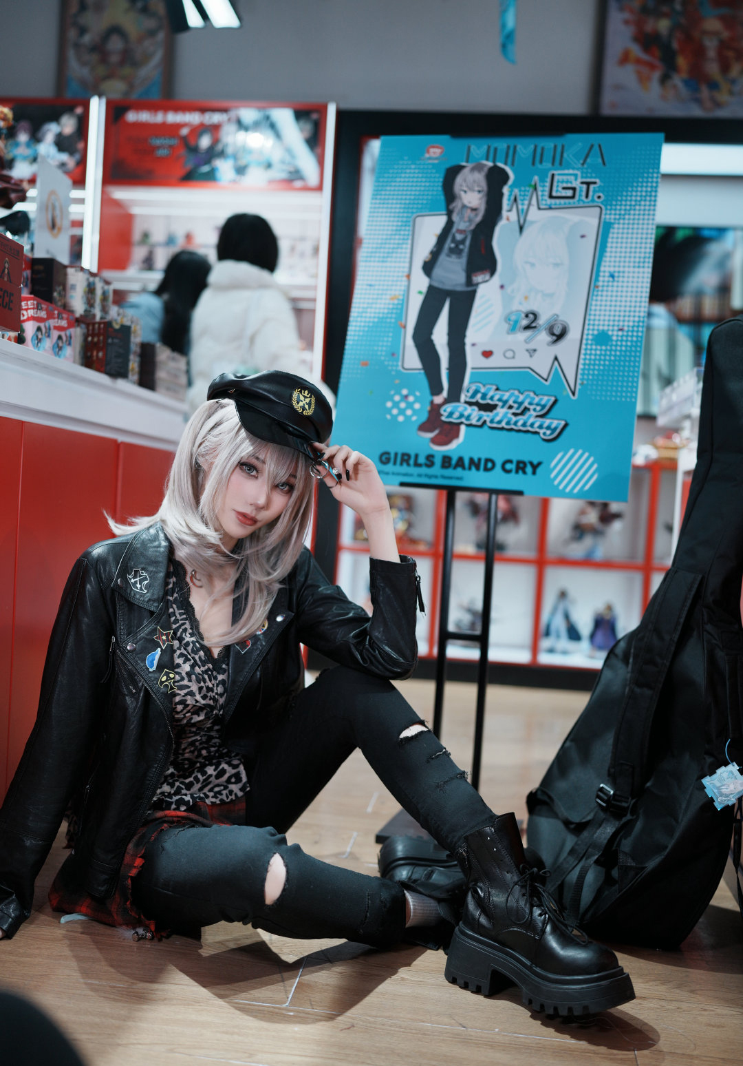 《少女乐队的呐喊》河原木桃香cosplay (4/11) 《少女乐队的呐喊》河原木桃香cosplay 第4张 - 河原木桃香图集