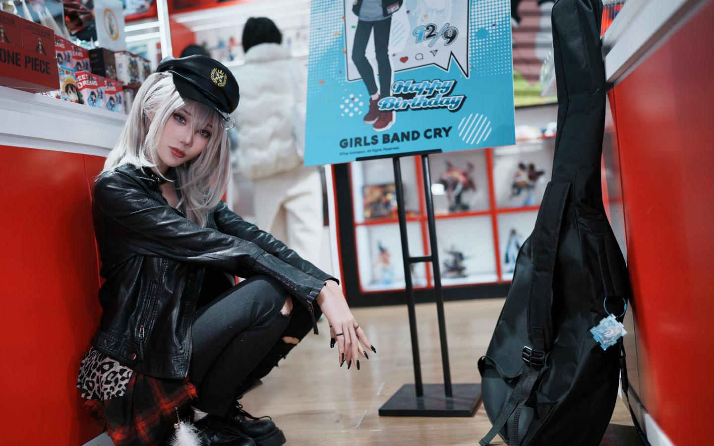 《少女乐队的呐喊》河原木桃香cosplay (5/11) 《少女乐队的呐喊》河原木桃香cosplay 第5张 - 河原木桃香图集